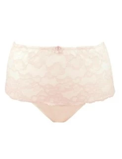 41004 Pour Moi St Tropez Deep Lace Brief - 41004 Almond
