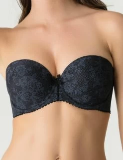 0262658/59 Prima Donna Divine Padded Strapless Bra - 0262658/59 Black