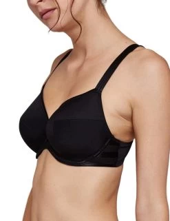 G41433 Maison Lejaby Nue 3 Part Full Cup Bra - G41433 Noir