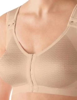 1100 Anita Care London Lymph Relief Bandage Front Closure Bra - 1100 Sand