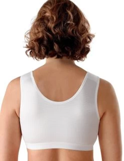 1100 Anita Care London Lymph Relief Bandage Front Closure Bra - 1100 White