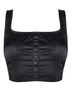 19705 Contradiction By Pour Moi Encore Underwired Corset - 19705 Black