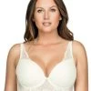 P5351 Parfait Sandrine Longline Plunge Bra - P5351 Ivory