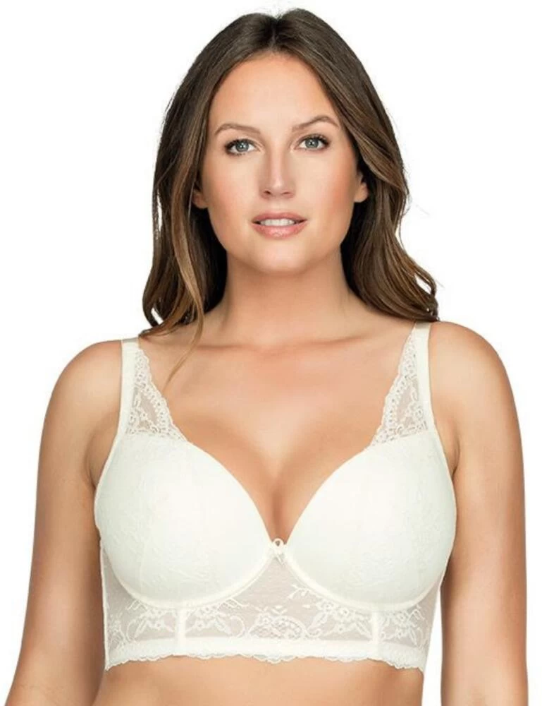 P5351 Parfait Sandrine Longline Plunge Bra - P5351 Ivory