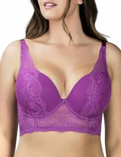 P5351 Parfait Sandrine Longline Plunge Bra - P5351 Orchid