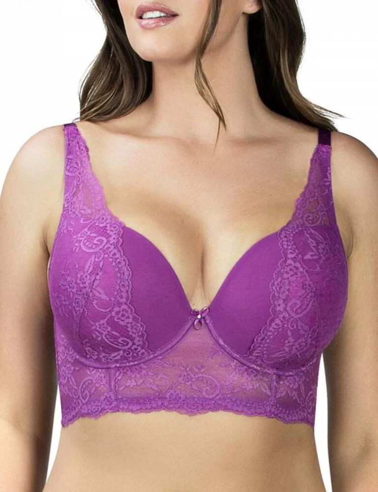 P5351 Parfait Sandrine Longline Plunge Bra - P5351 Orchid