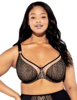 4430 Elomi Sadie Underwired Balcony Bra - 4430 Black