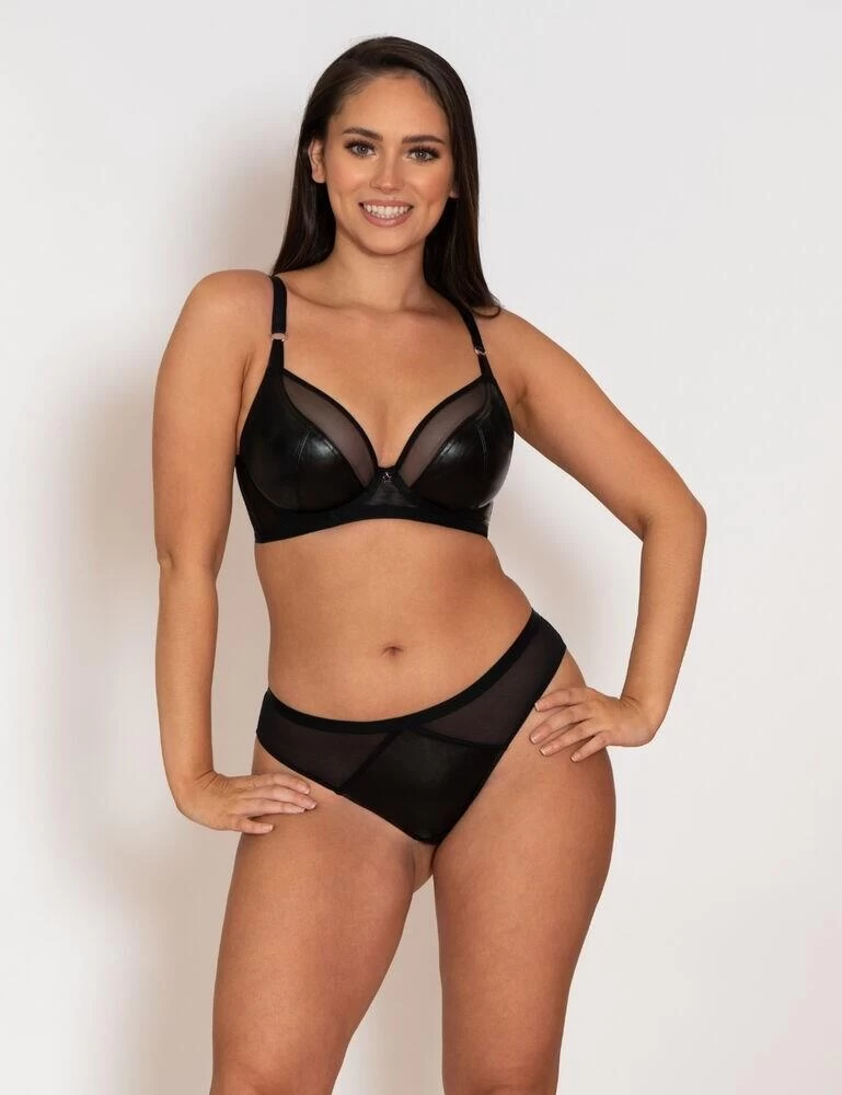 CK031202 Curvy Kate Lucky Star Brazilian - CK031202 Black - Image 4