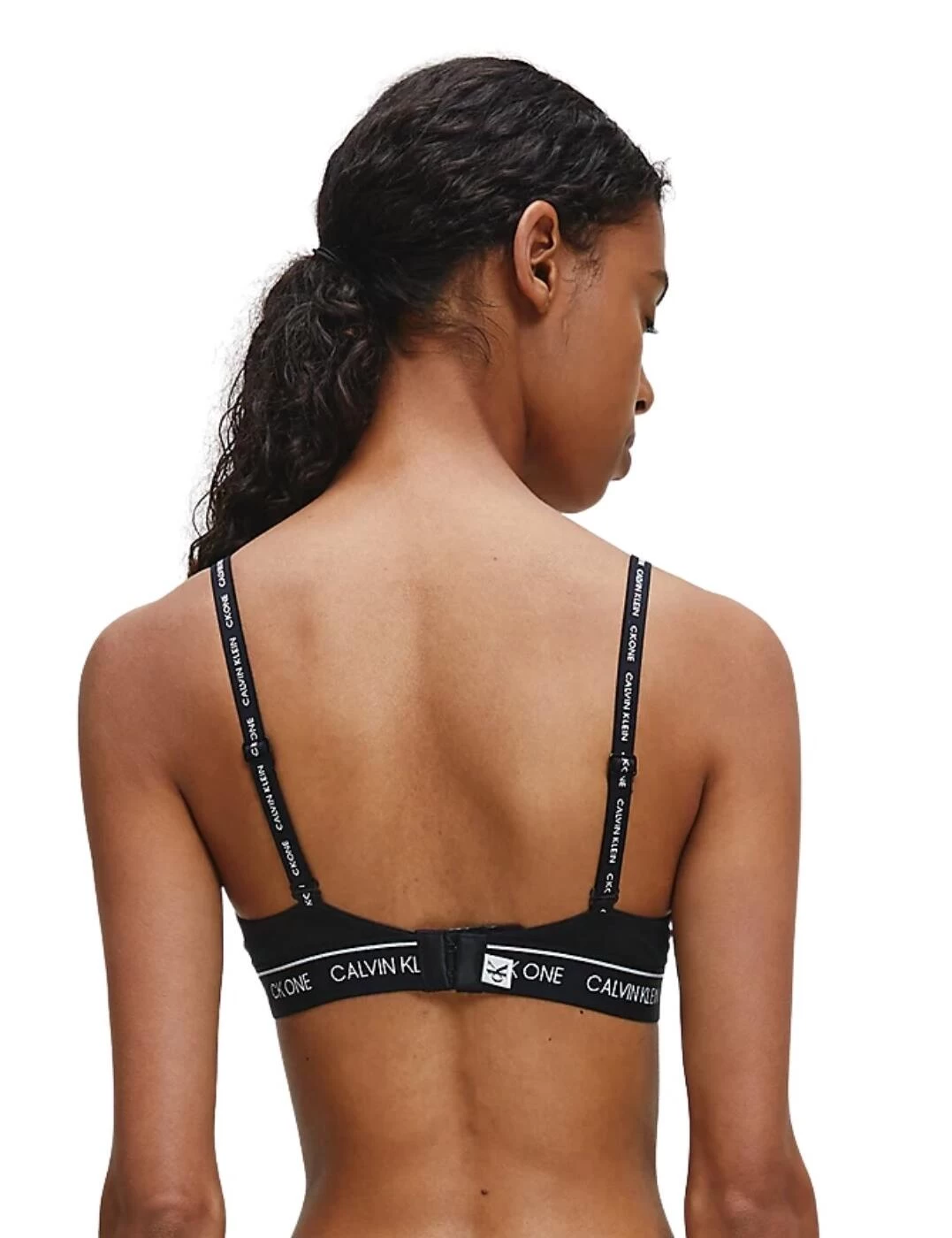 000QF5732E Calvin Klein CK One Cotton T-Shirt Bra - QF5732E Black