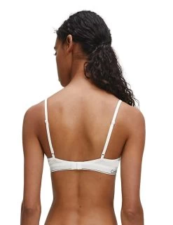 0000F3784E Calvin Klein Modern Cotton T-Shirt Bra - F3784E White