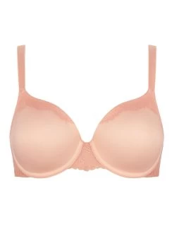 10193916 Triumph Lace Spotlight Underwired Bra - 10193916 Dusty Pink