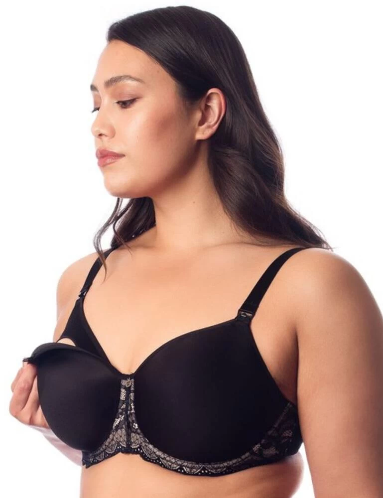 OB Hotmilk Obsession Nursing Bra - OBB Black
