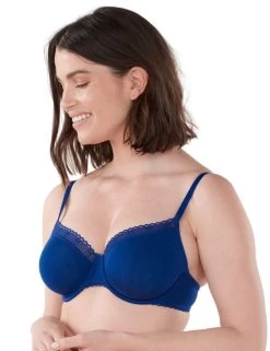 191013 Maison Lejaby La Petite Lejaby Balcony Bra - 191013 Royal Silk
