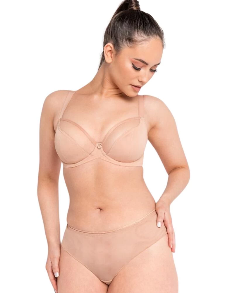 CK037100 Curvy Kate Daily Balcony Bra - CK037100 Latte - Image 2