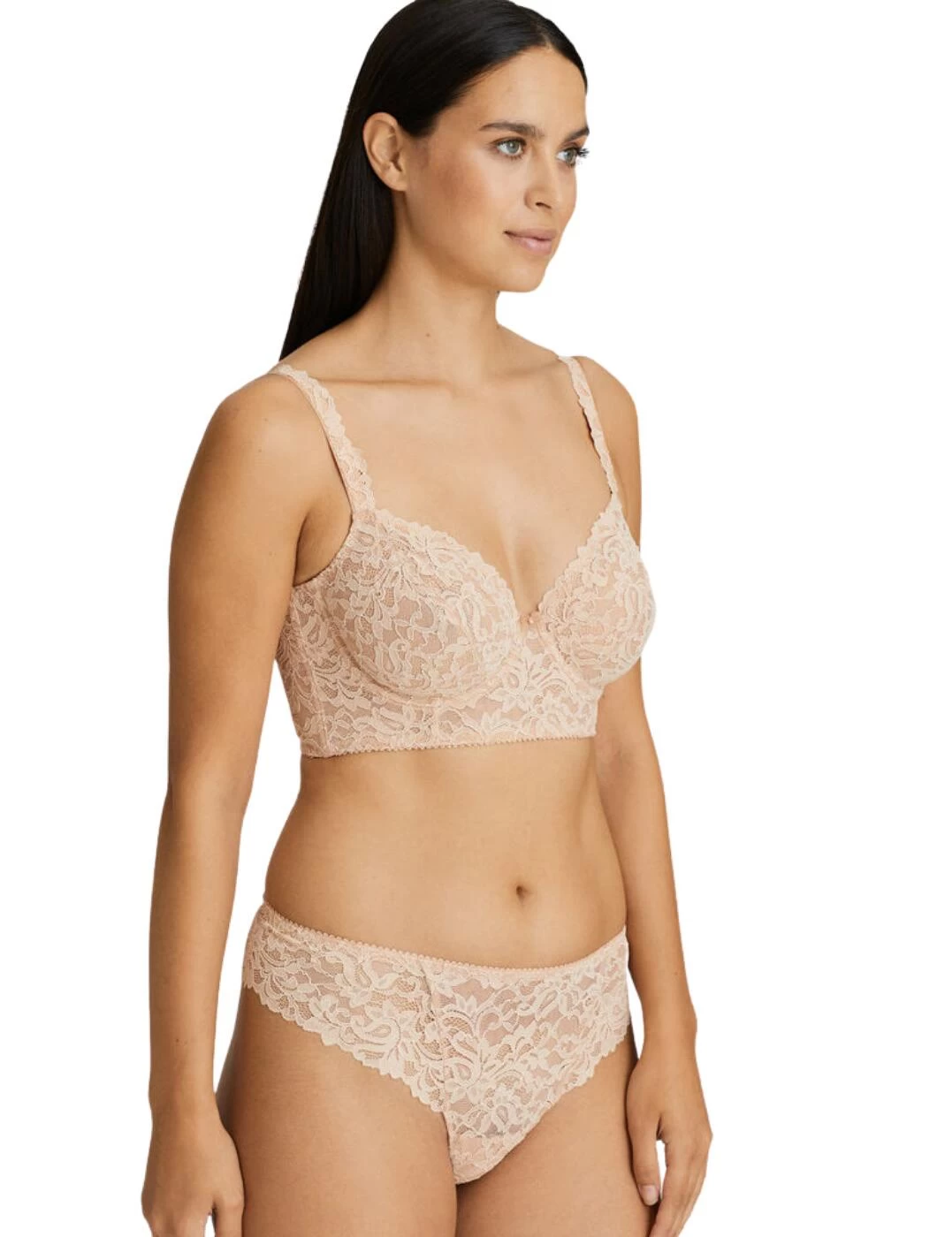 0163196/97 Prima Donna Magnolia Deep Plunge Balcony Bra - 0163196/97 Light Tan - Image 6