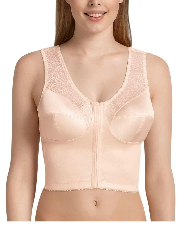 5329 Anita Care Mylena Support Bra Longline With Front Closure - 5329 Light Rose - Image 2
