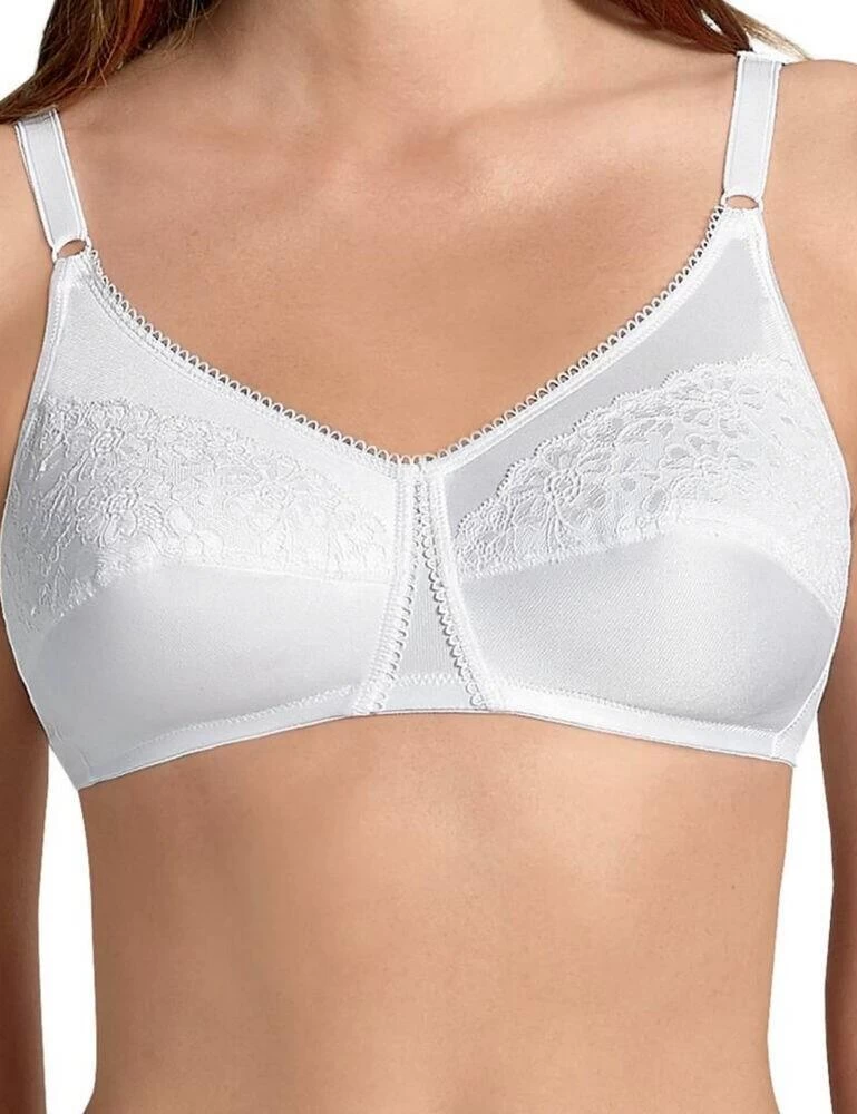 5398X Anita Care Livia Post Mastectomy Bra Bilateral - 5398X White - Image 2