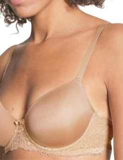 3531 Calida Of Switzerland Sensual Secrets Padded T-Shirt Bra - 3531 Honey Gold