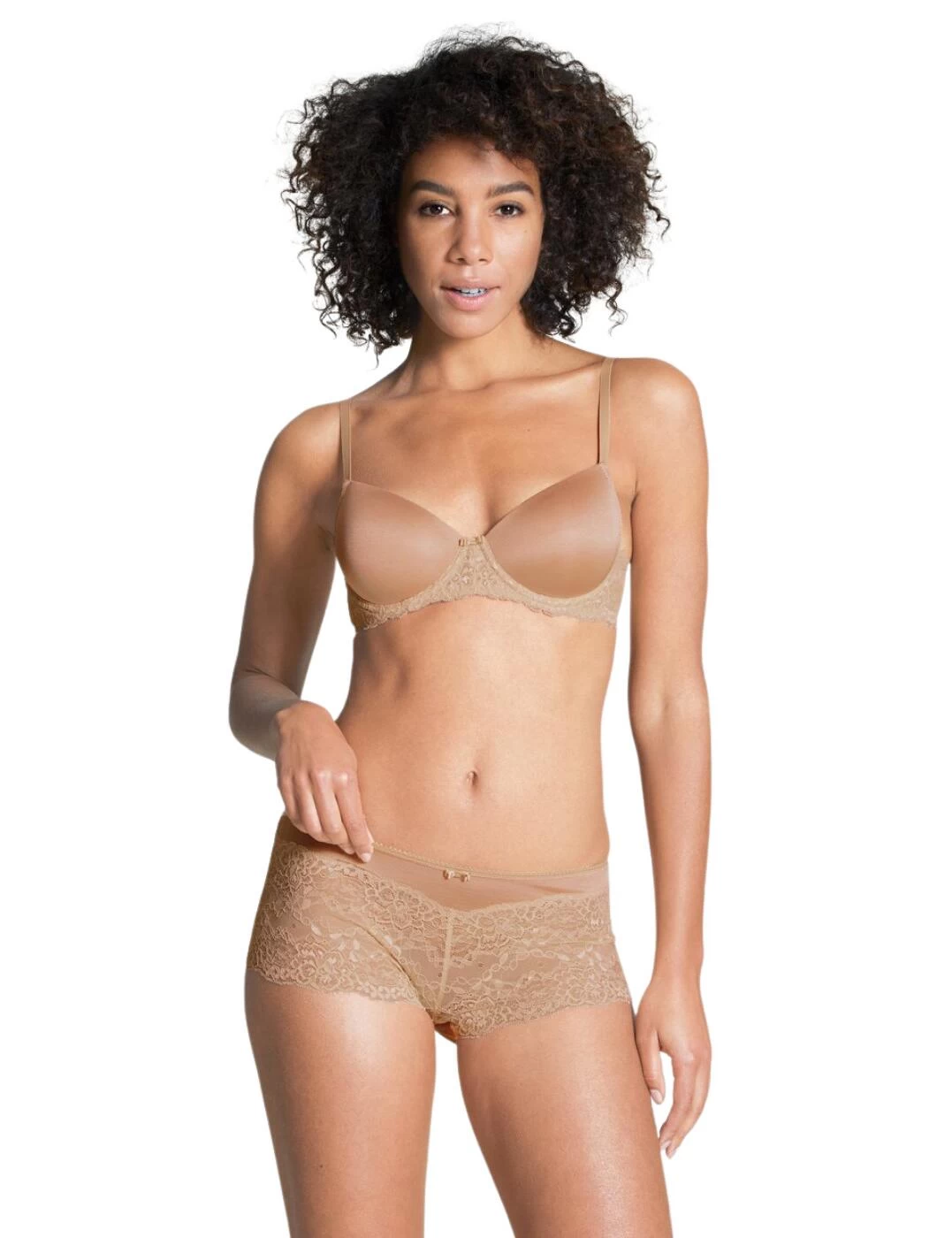 3531 Calida Of Switzerland Sensual Secrets Padded T-Shirt Bra - 3531 Honey Gold - Image 4