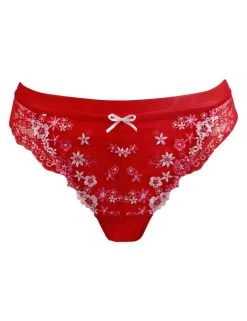 20114 Pour Moi Gigi Brazilian Brief - 20114 Red/Pink