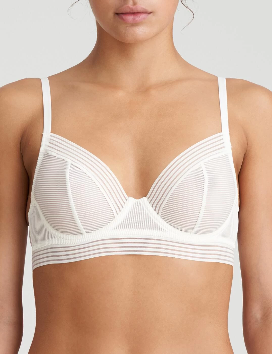0122164 Marie Jo Tokuda Longline Wired Bra - 0122164 Natural - Image 4