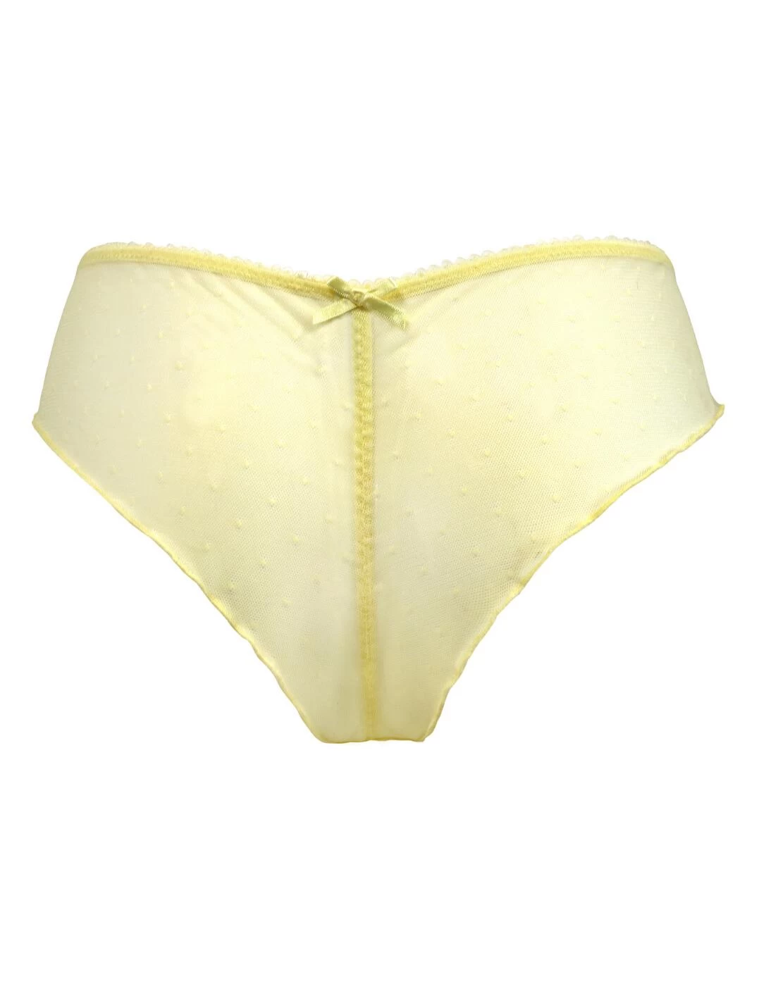 14804 Pour Moi Flora Brazilian Brief - 14804 Yellow - Image 2