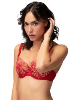 08204 Empreinte Agathe Balcony Bra - 08204 Passion