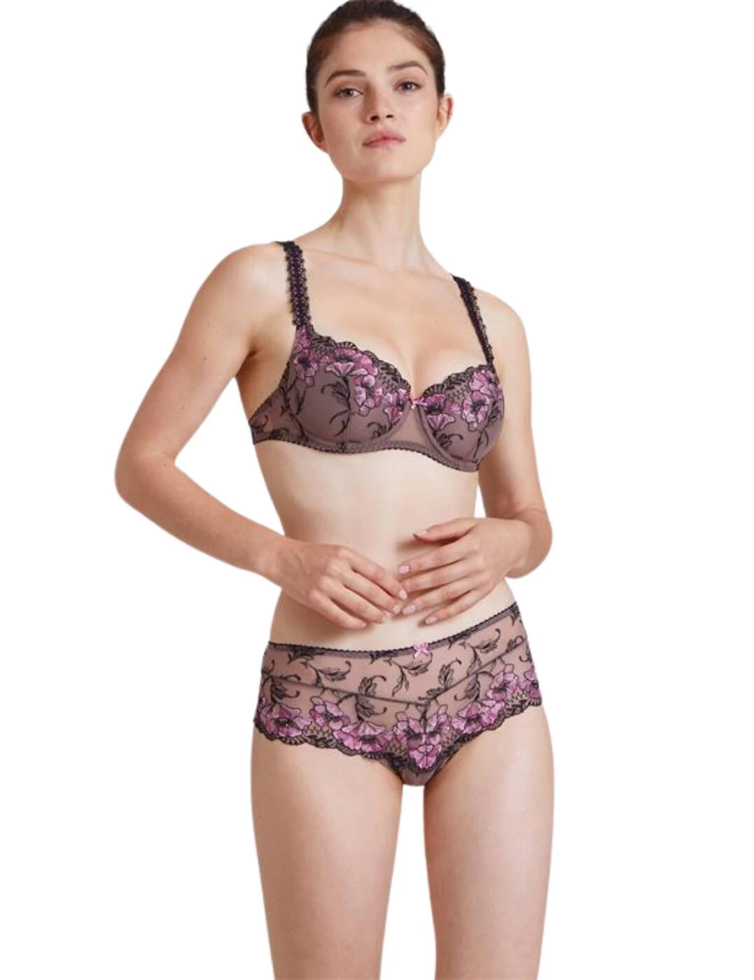 IBN04 Aubade A Fleur De Toi Half-Cup Bra - IBN04 Romance - Image 3