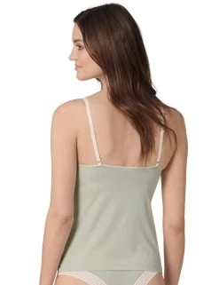 10198070 Sloggi Wow Embrace Bra Camisole Top - 10198070 Green Light/Combination