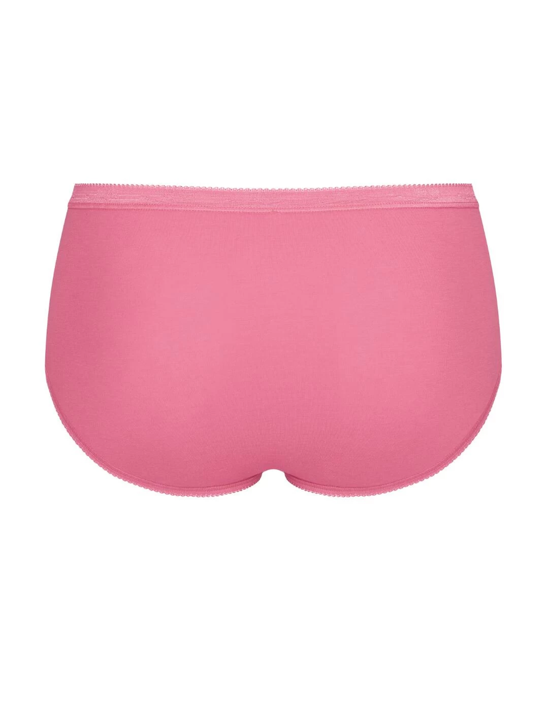 10107163 Sloggi Basi Midi Brief 3 Pack - 10107163 Pink Dark Combination - Image 4