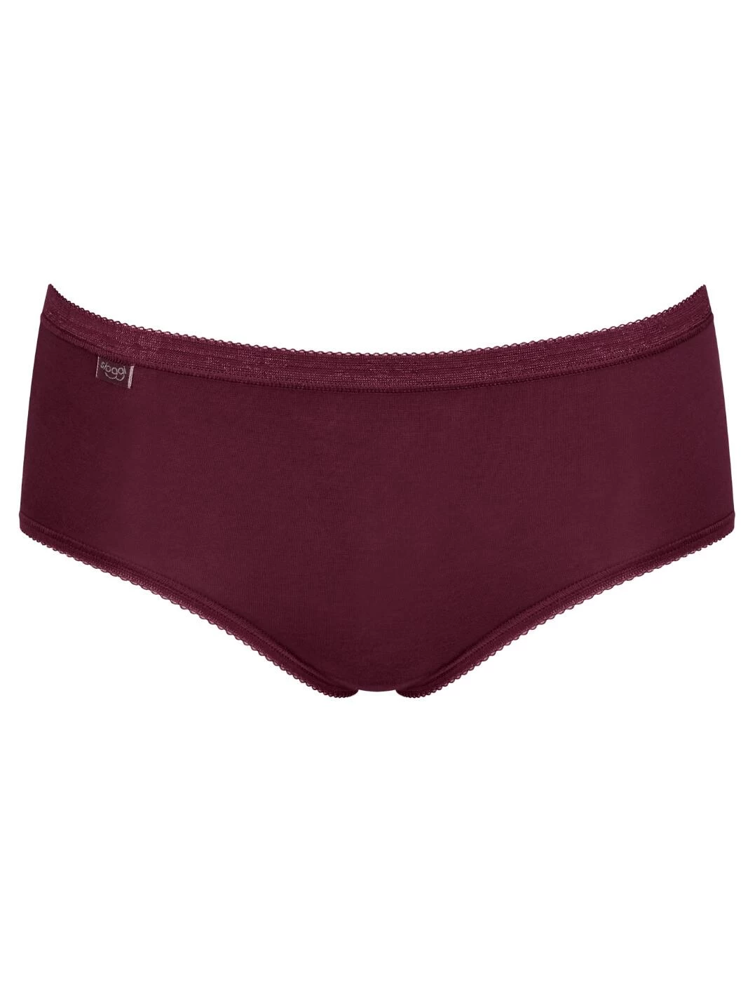 10107163 Sloggi Basi Midi Brief 3 Pack - 10107163 Pink Dark Combination - Image 5