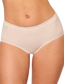 10107163 Sloggi Basi Midi Brief 3 Pack - 10107163 Pink Dark Combination