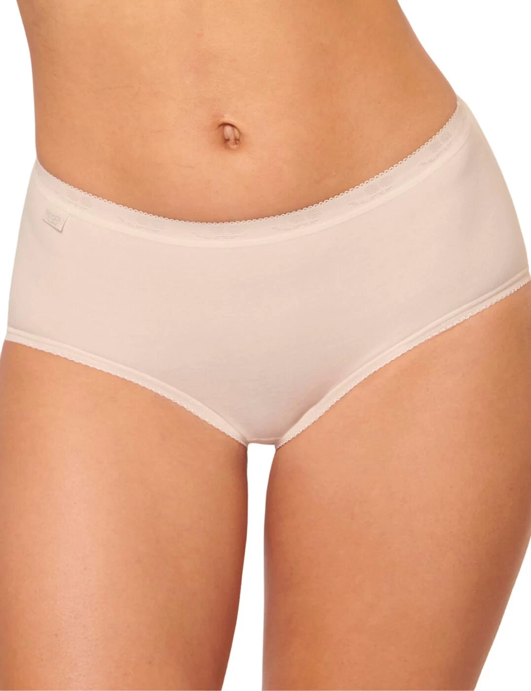 10107163 Sloggi Basi Midi Brief 3 Pack - 10107163 Pink Dark Combination