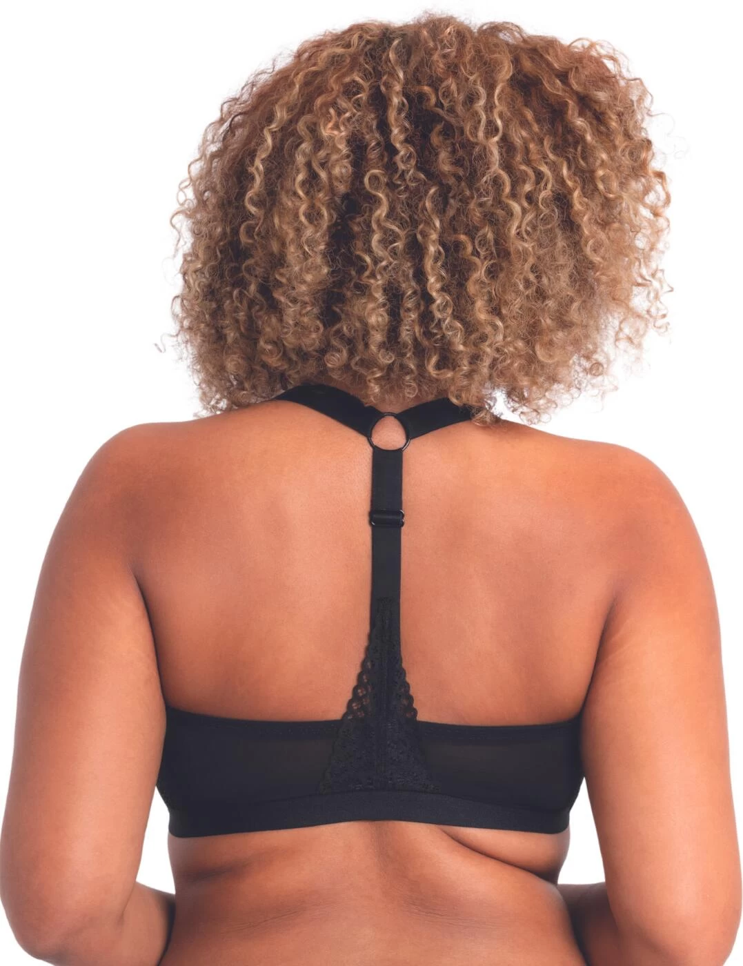 CK052110 Curvy Kate Front And Centre Bralette Bra - CK052110 Black