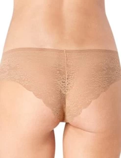 10186074 Sloggi Zero Feel Lace Hipster Brief - 10186074 Cognac