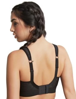 7341C Panache Wireless Sports Bra - 7341C Black / Latte