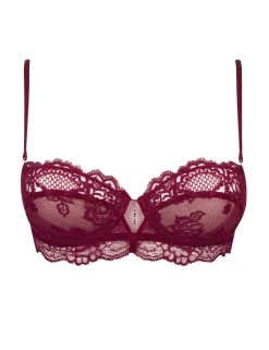 ACH3013 Lise Charmel Sublime En Dentelle Half Cup Bra - ACH3013 Fuchsia