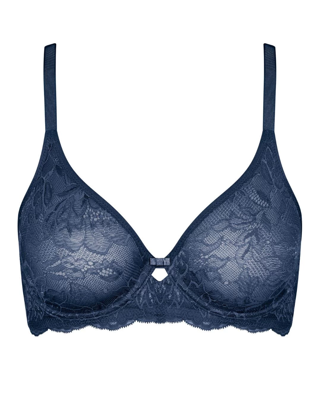 10199586 Triumph Amourette Charm Underwired Bra - 10199586 Blue Nights - Image 2