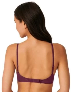 10207339 Sloggi Zero Lace Longline Bra - 10207339 Claret