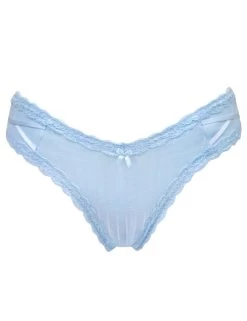18904 Pour Moi Luxe Linear Brazilian Brief - 18904 Powder Blue
