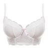 1014 Freya Fancies Longline Bra - 1014 White