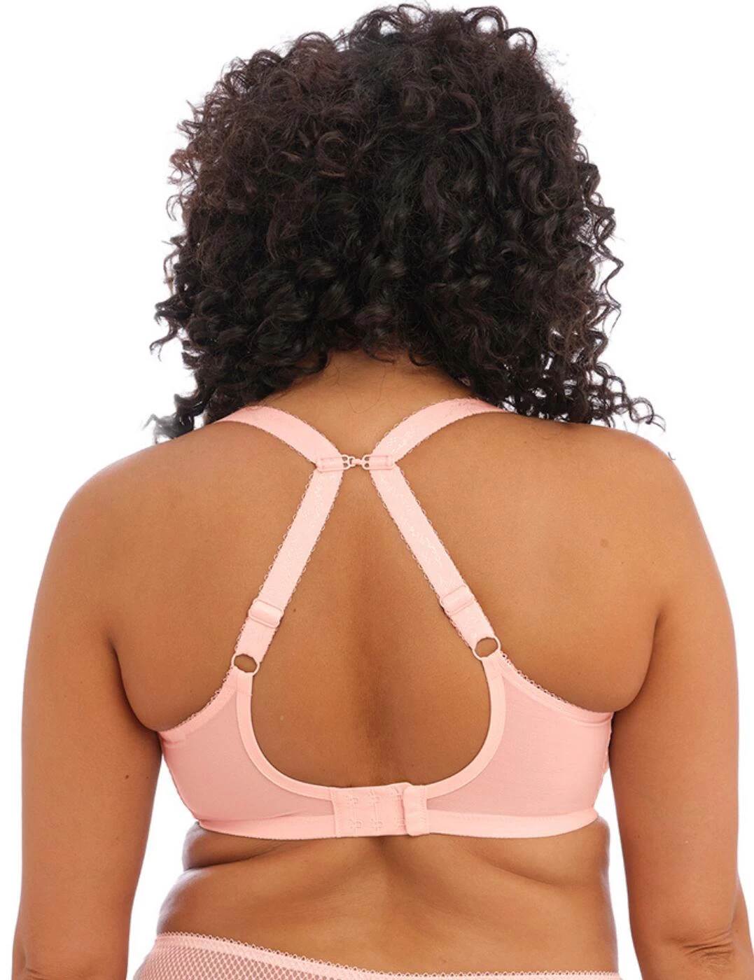 4382 Elomi Charley Stretch Plunge Bra - 4382 Ballet Pink - Image 2