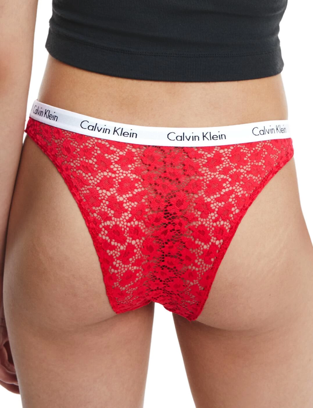 000QD3859E Calvin Klein Carousel Lace Brazilian Briefs - 000QD3859E Exact