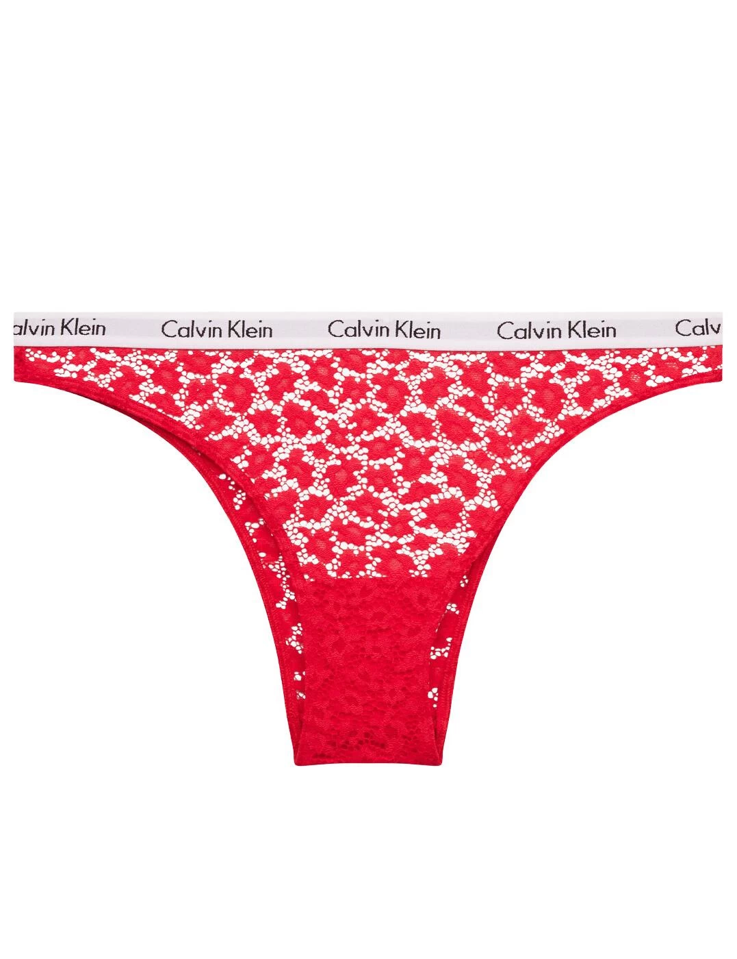 000QD3859E Calvin Klein Carousel Lace Brazilian Briefs - 000QD3859E Exact - Image 2