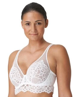 0141886 Prima Donna Twist First Night Longline Bra - 0141886 White
