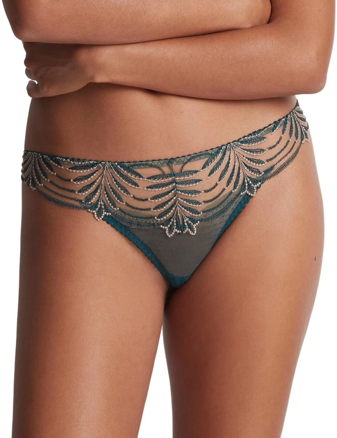 LD26 Aubade Hypnolove Tanga Brief - LD26 Evergreen