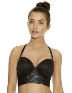 1462 Freya Deco Shapewear Longline Strapless Bra - 1462 Black